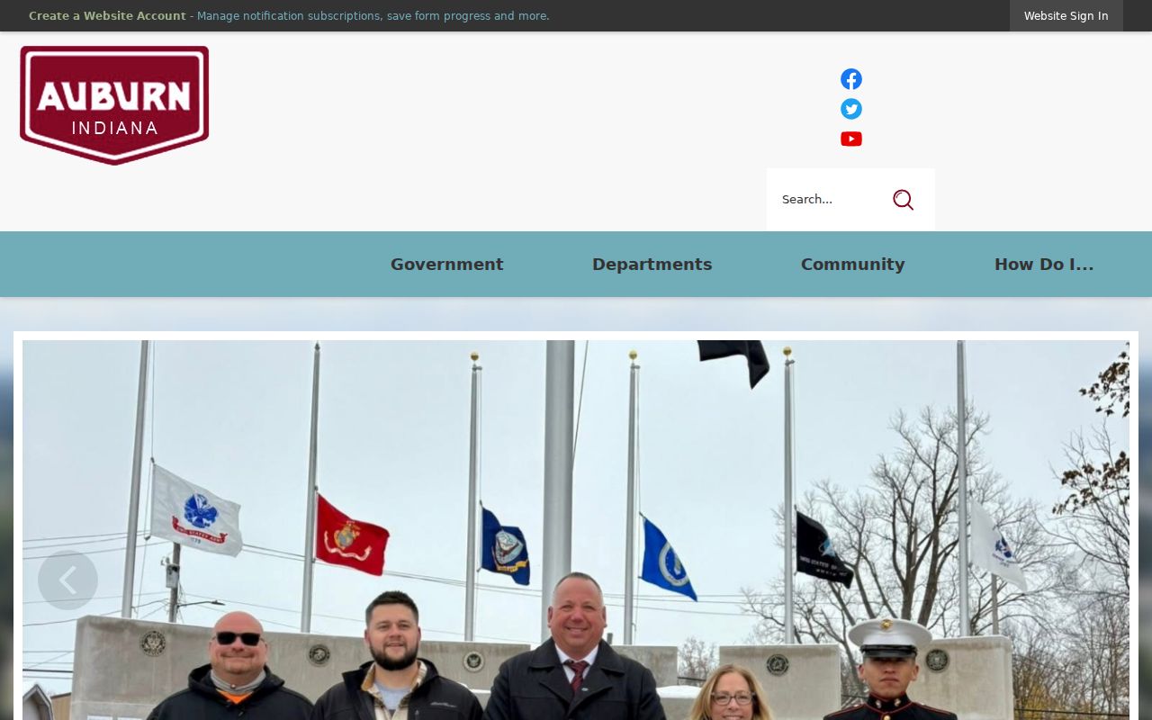 Official City of Auburn Indiana website