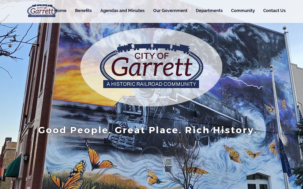 Official City of Garrett Indiana home page
