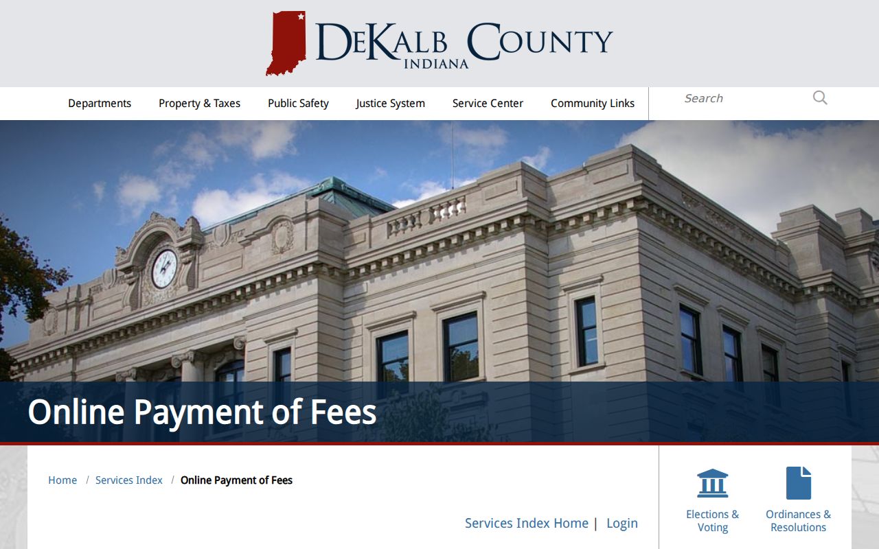DeKalb County payment hub for traffic and court transactions